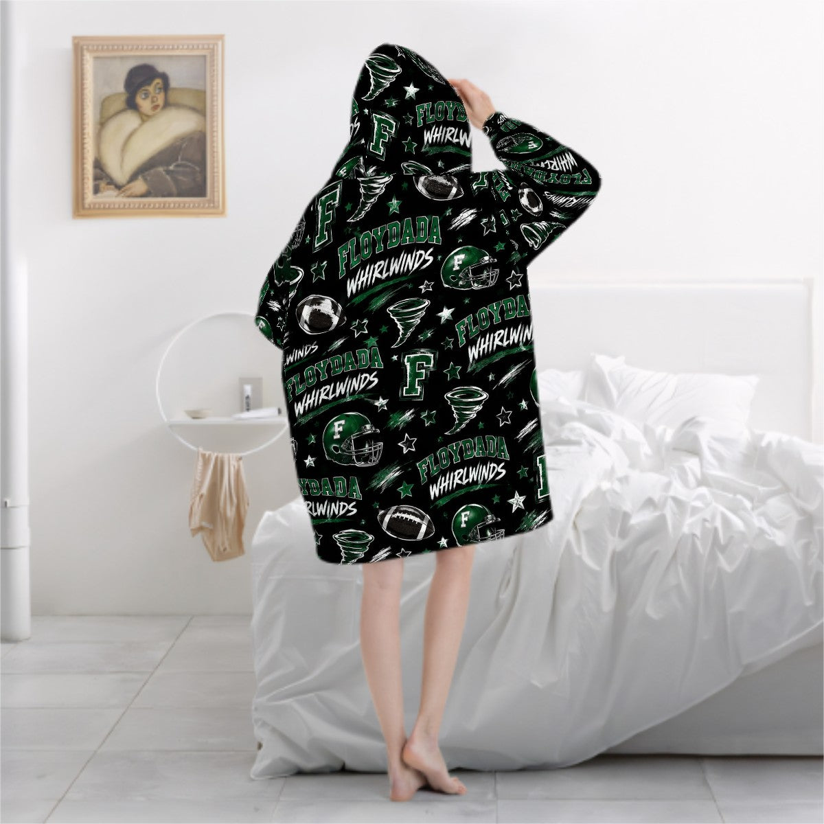 Whirlwind Hooded Blanket