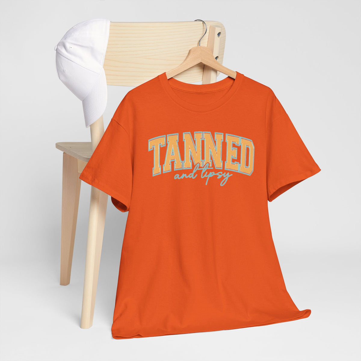 Tanned and Tipsy Retro Beach Tee