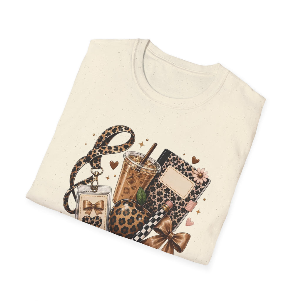 Leopard Coffee & Accessories Tee