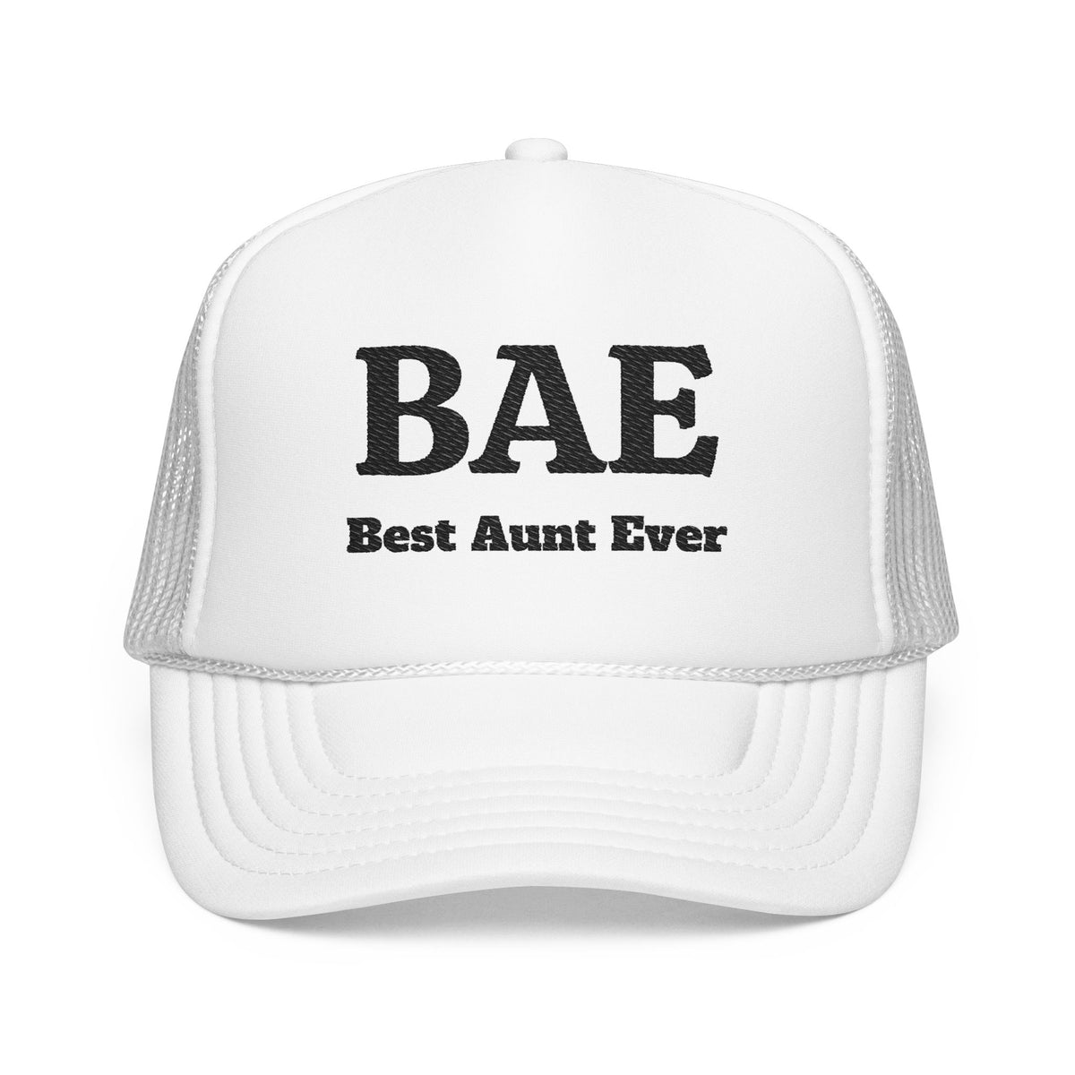 BAE – Best Aunt Ever Embroidered Trucker Hat