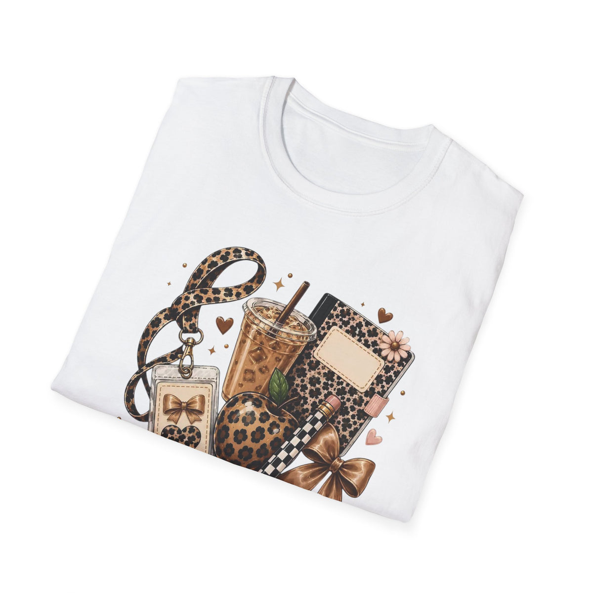 Leopard Coffee & Accessories Tee
