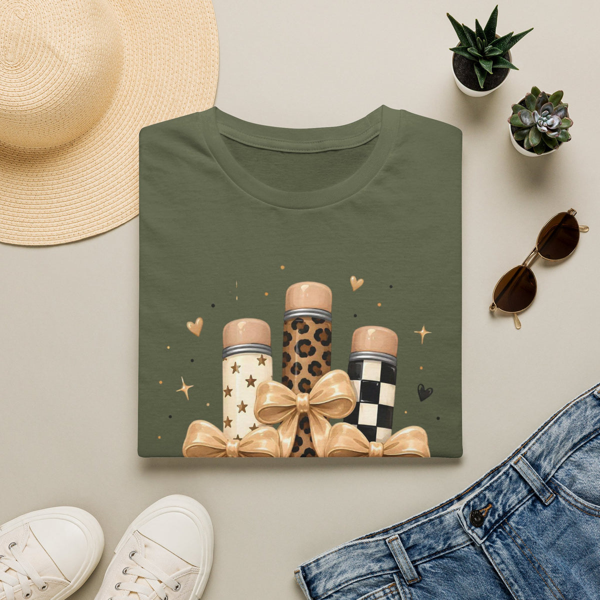 Pencil Trio Graphic Tee