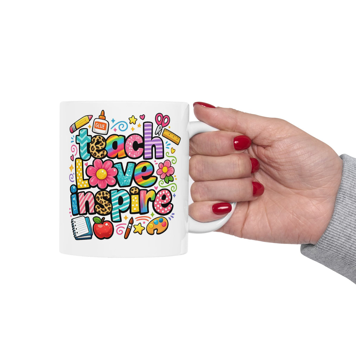 Teacher Love Ceramic Mug