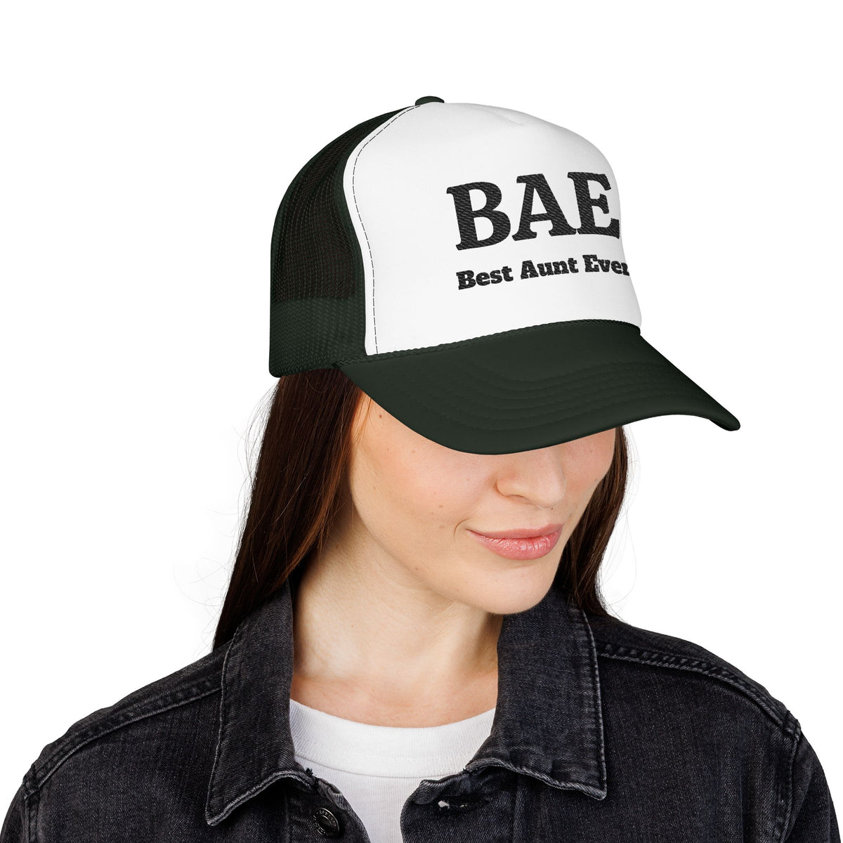 BAE – Best Aunt Ever Embroidered Trucker Hat