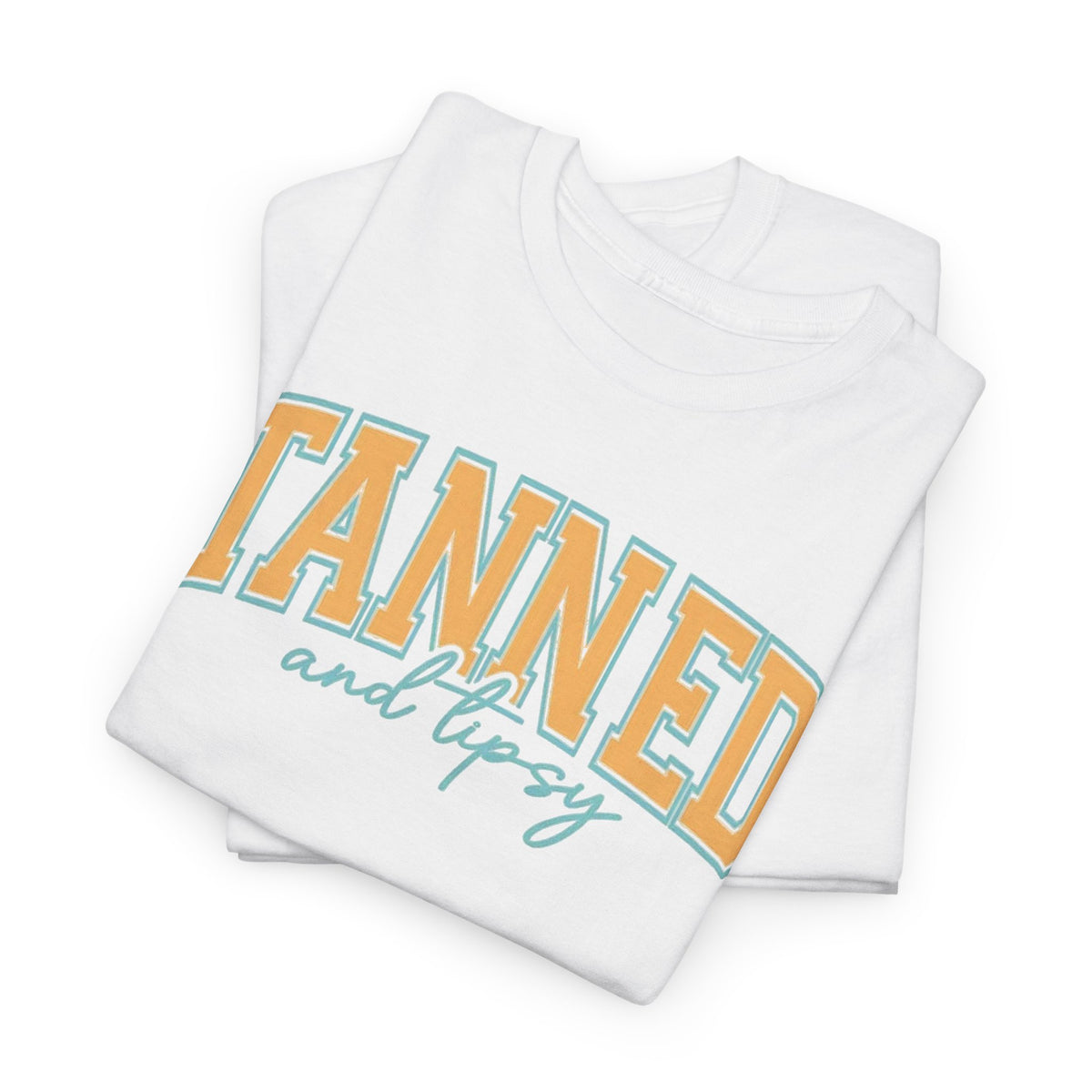 Tanned and Tipsy Retro Beach Tee