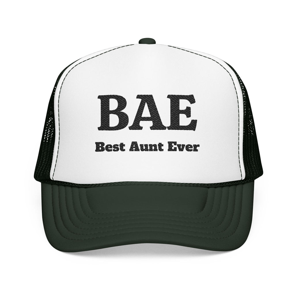 BAE – Best Aunt Ever Embroidered Trucker Hat