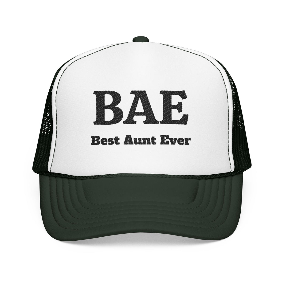 BAE – Best Aunt Ever Embroidered Trucker Hat
