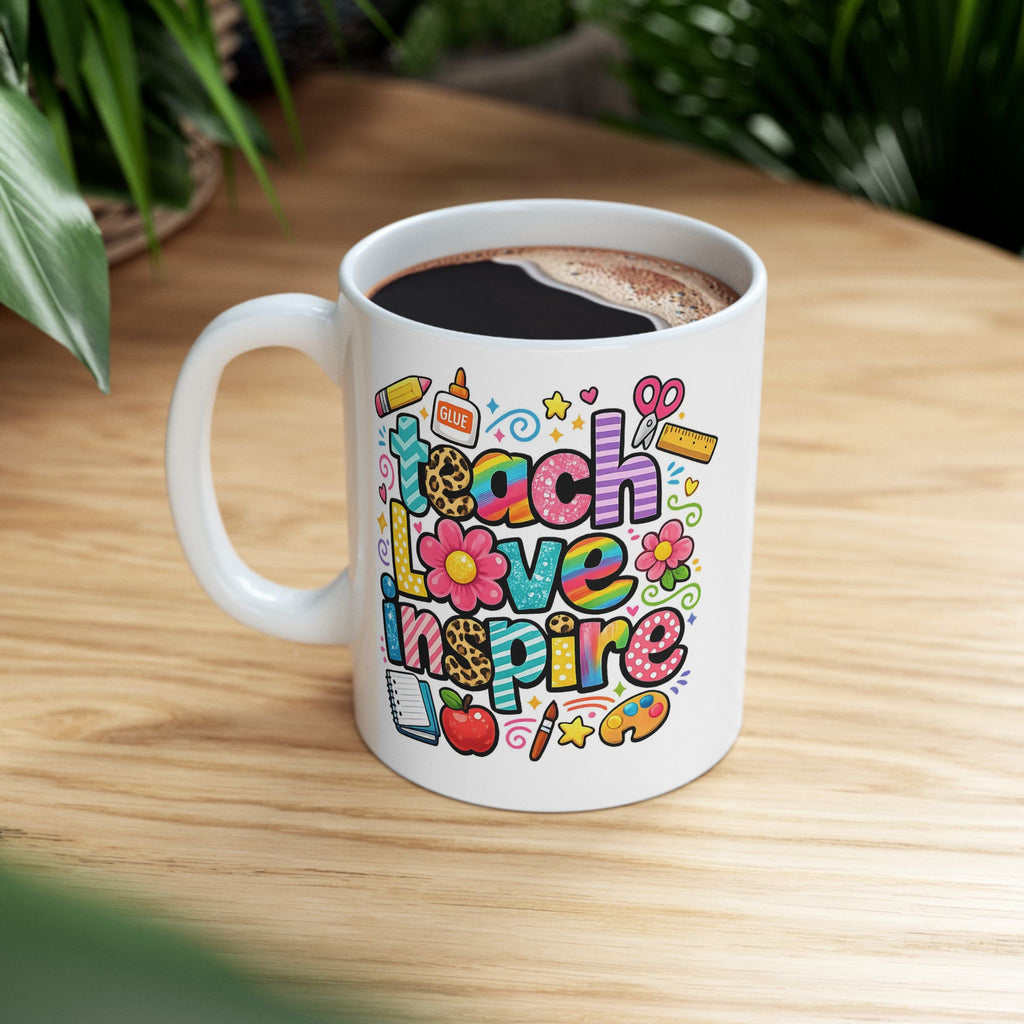 Teacher Love Ceramic Mug