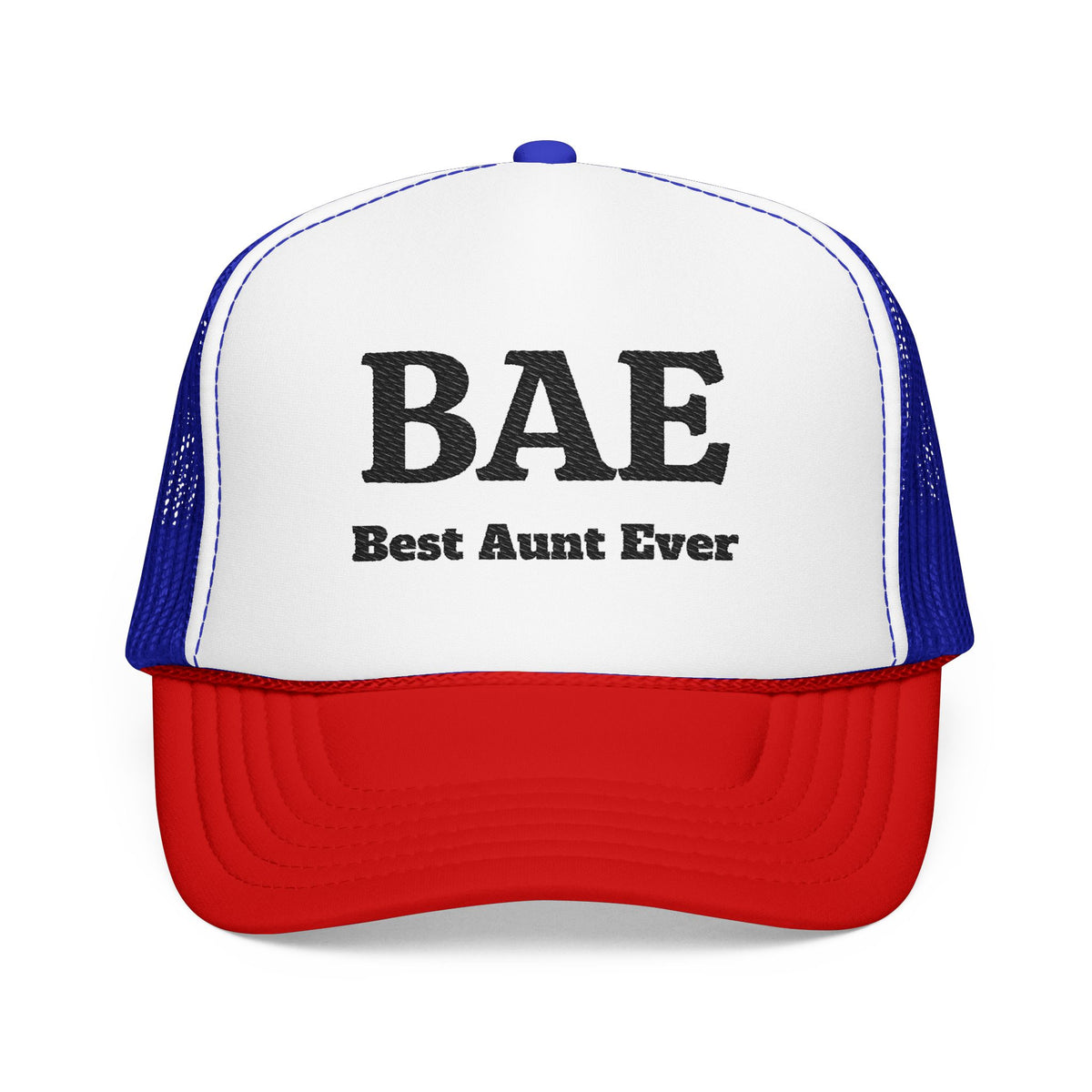 BAE – Best Aunt Ever Embroidered Trucker Hat