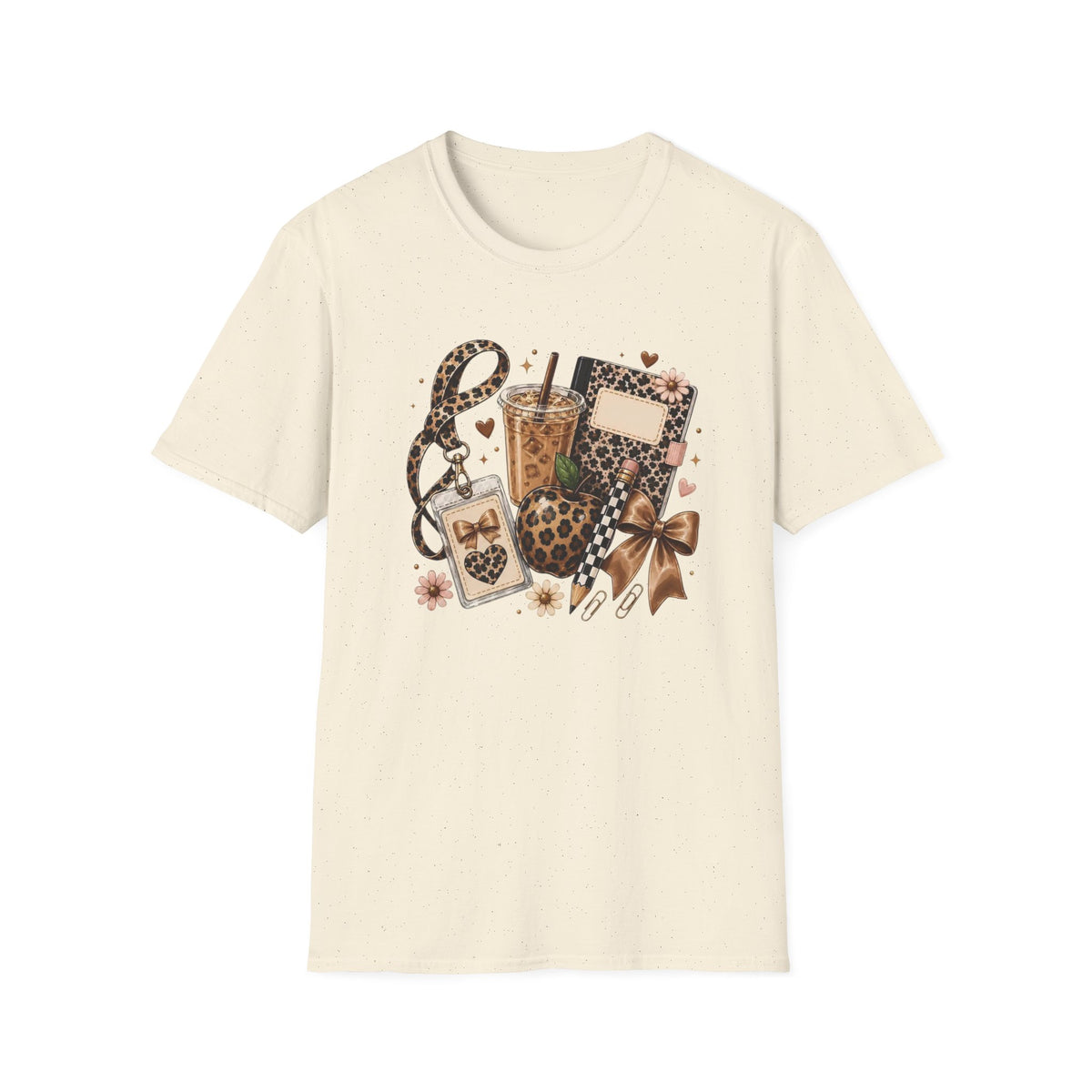 Leopard Coffee & Accessories Tee