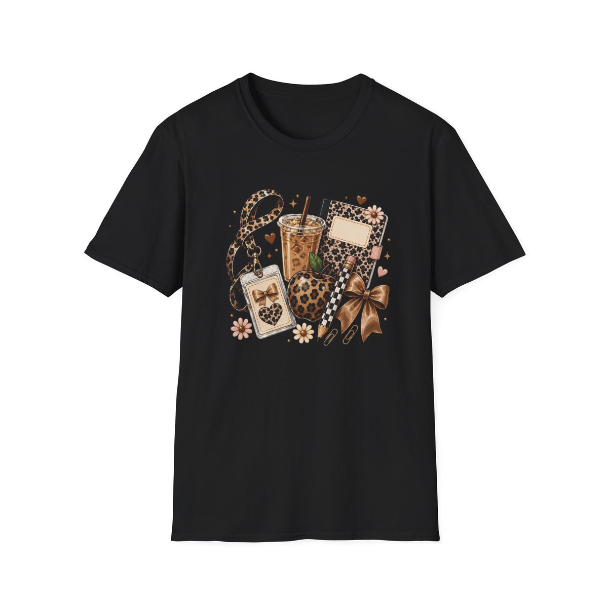 Leopard Coffee & Accessories Tee