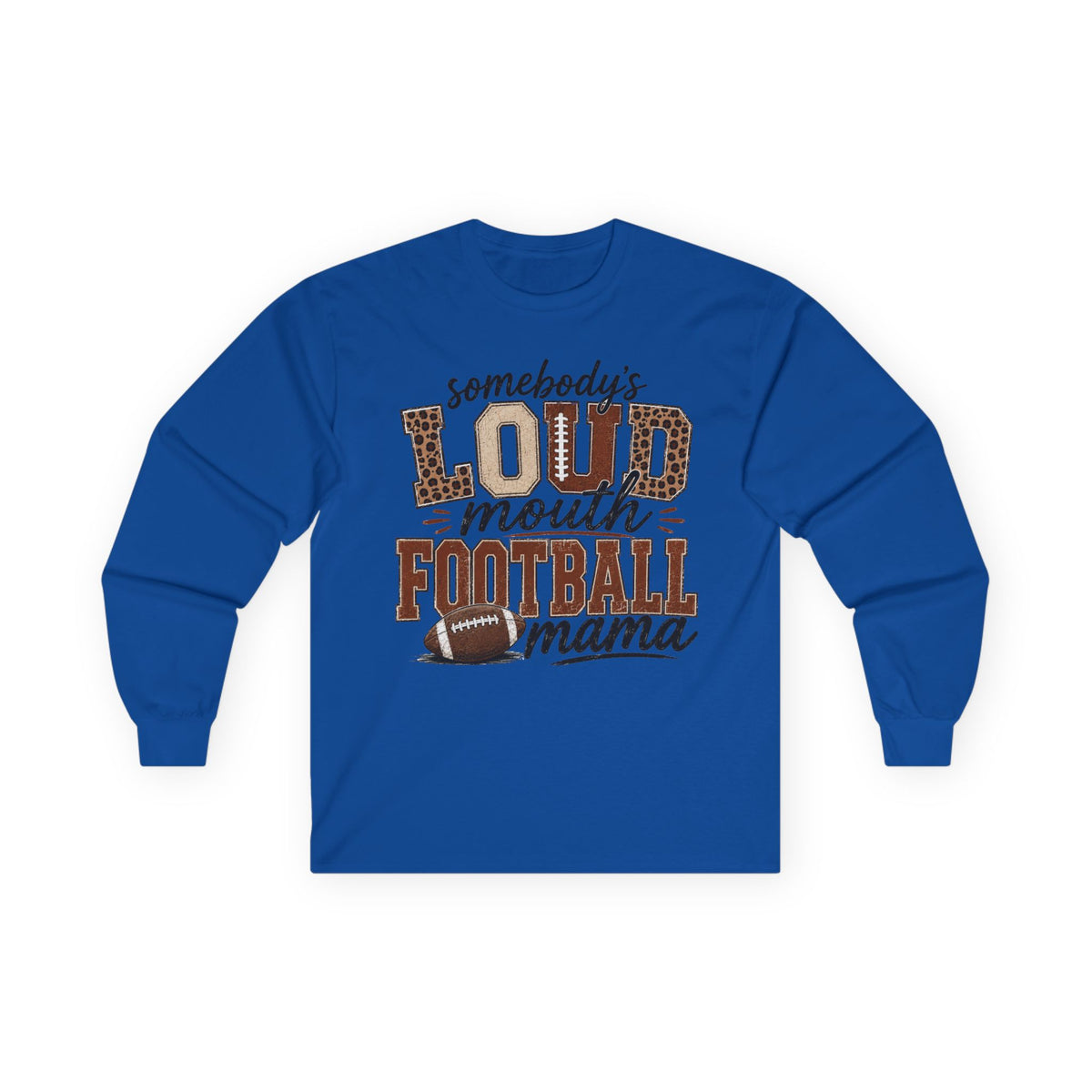 Football Mama Long Sleeve Tee