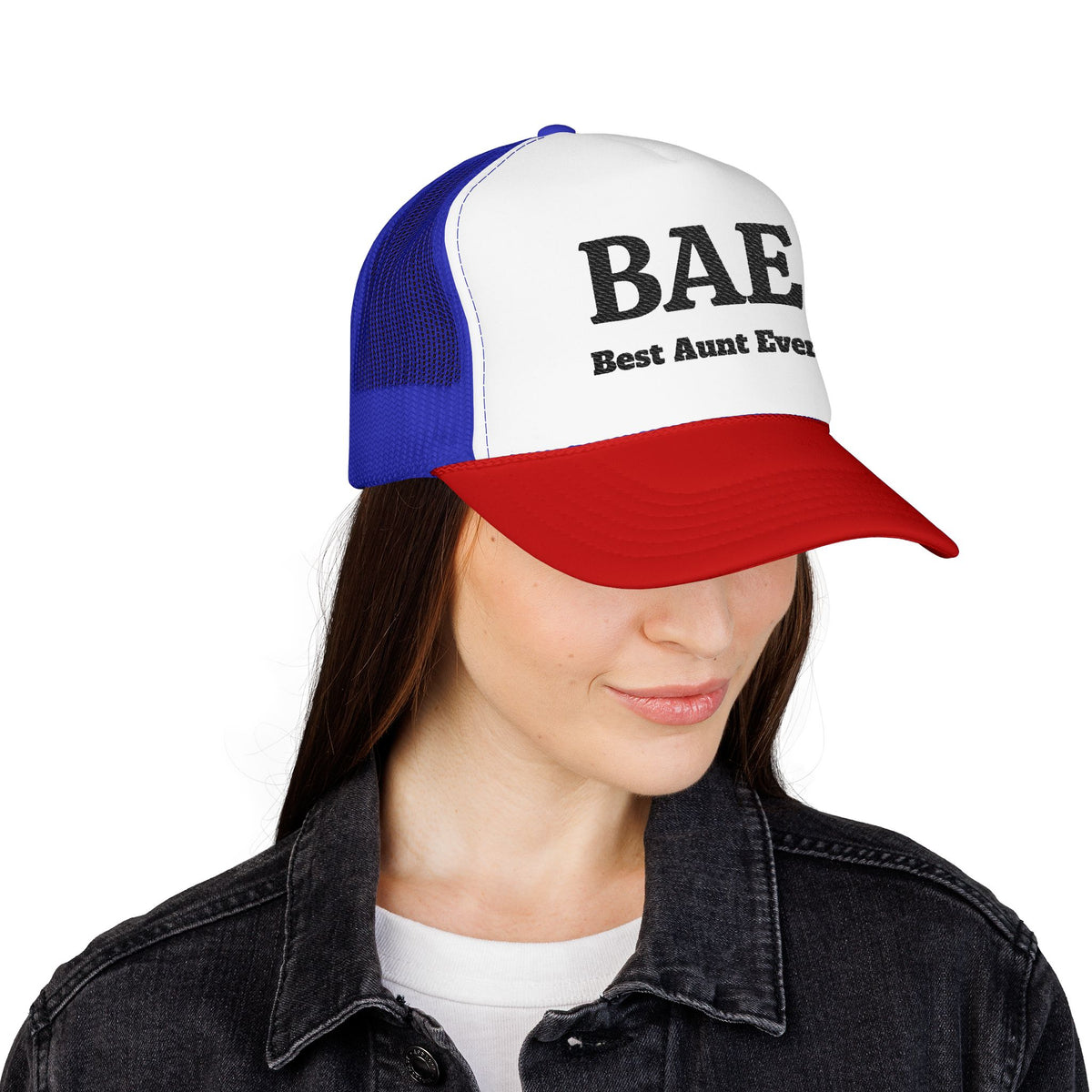 BAE – Best Aunt Ever Embroidered Trucker Hat