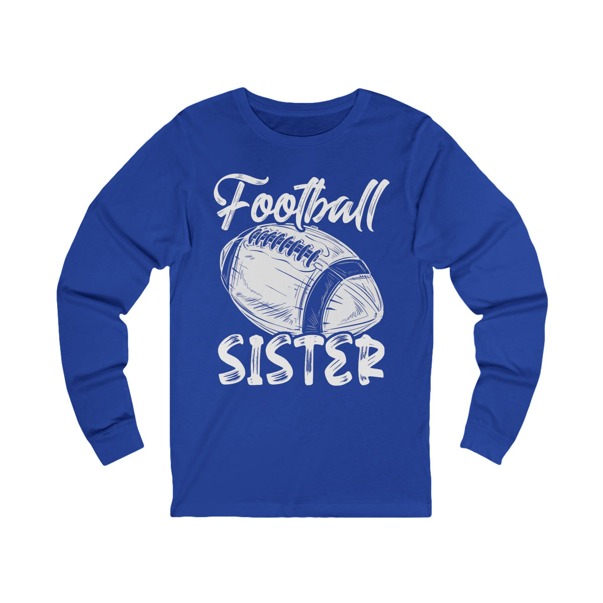 Football Sister long Sleeve Tee