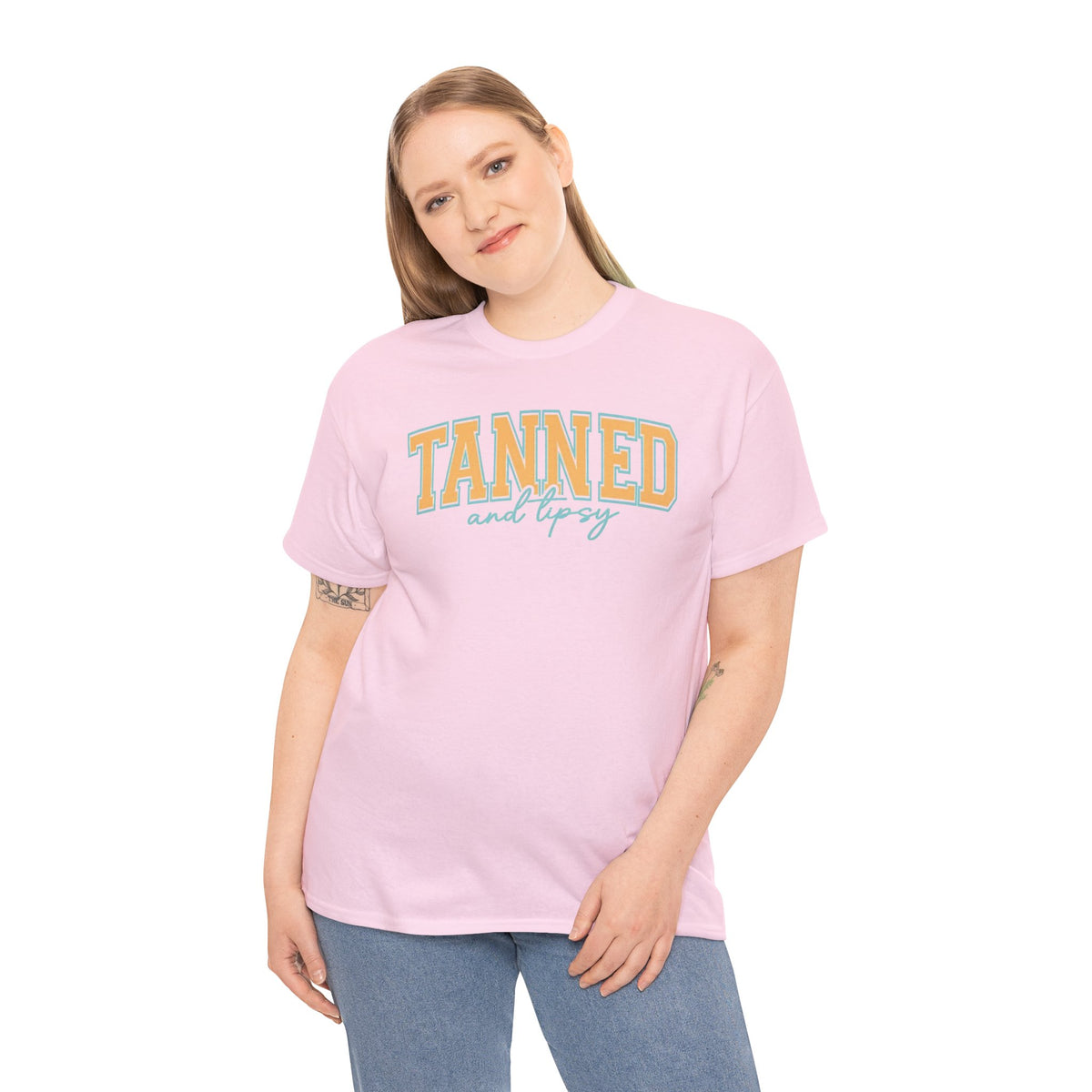 Tanned and Tipsy Retro Beach Tee