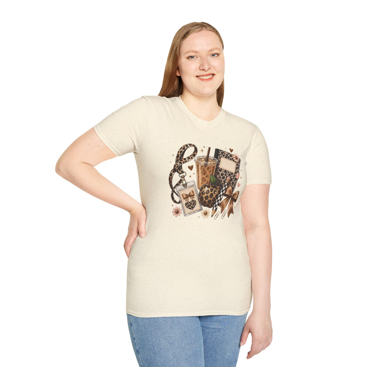 Leopard Coffee & Accessories Tee