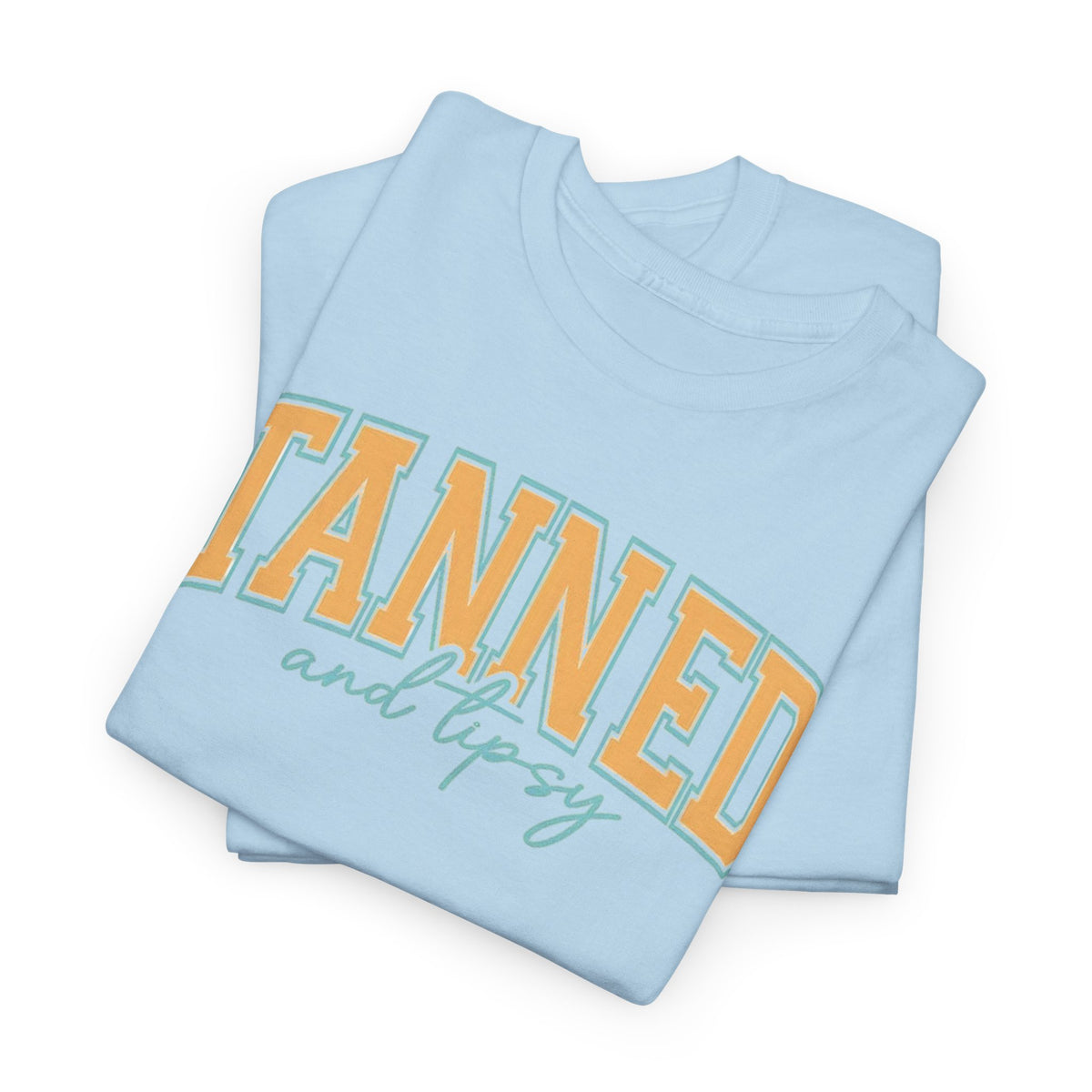 Tanned and Tipsy Retro Beach Tee