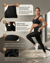Anti Cellulite Compression Leggings with Pockets