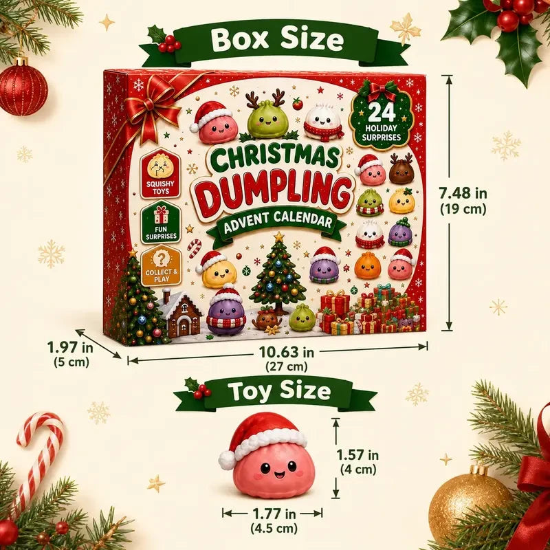 Christmas Mini Squishies Advent Calendar