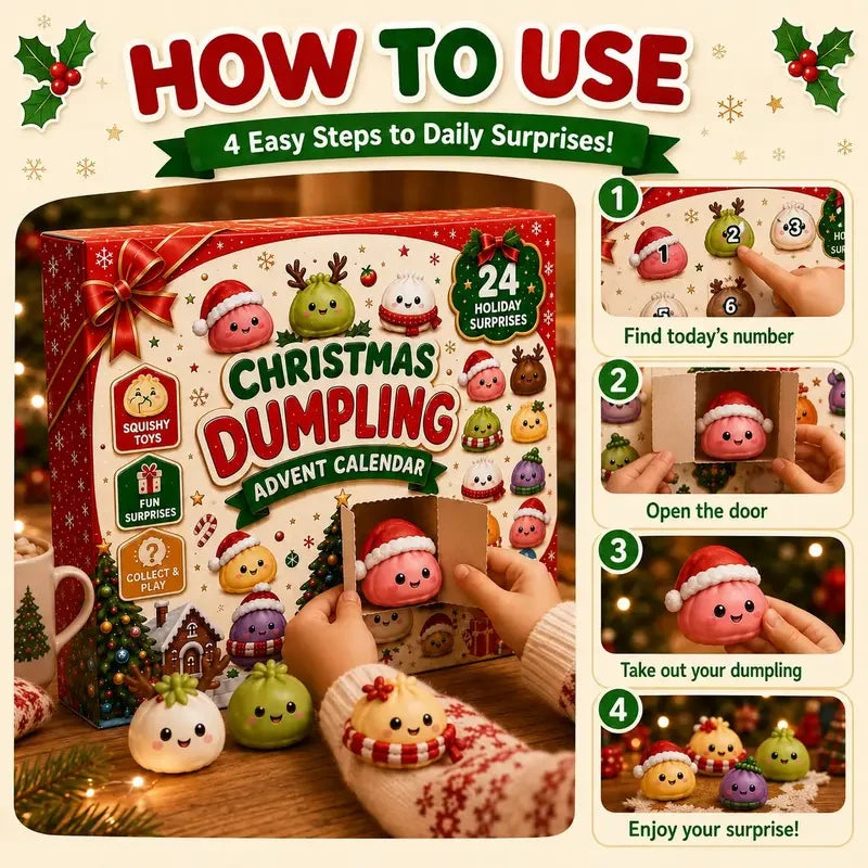Christmas Mini Squishies Advent Calendar