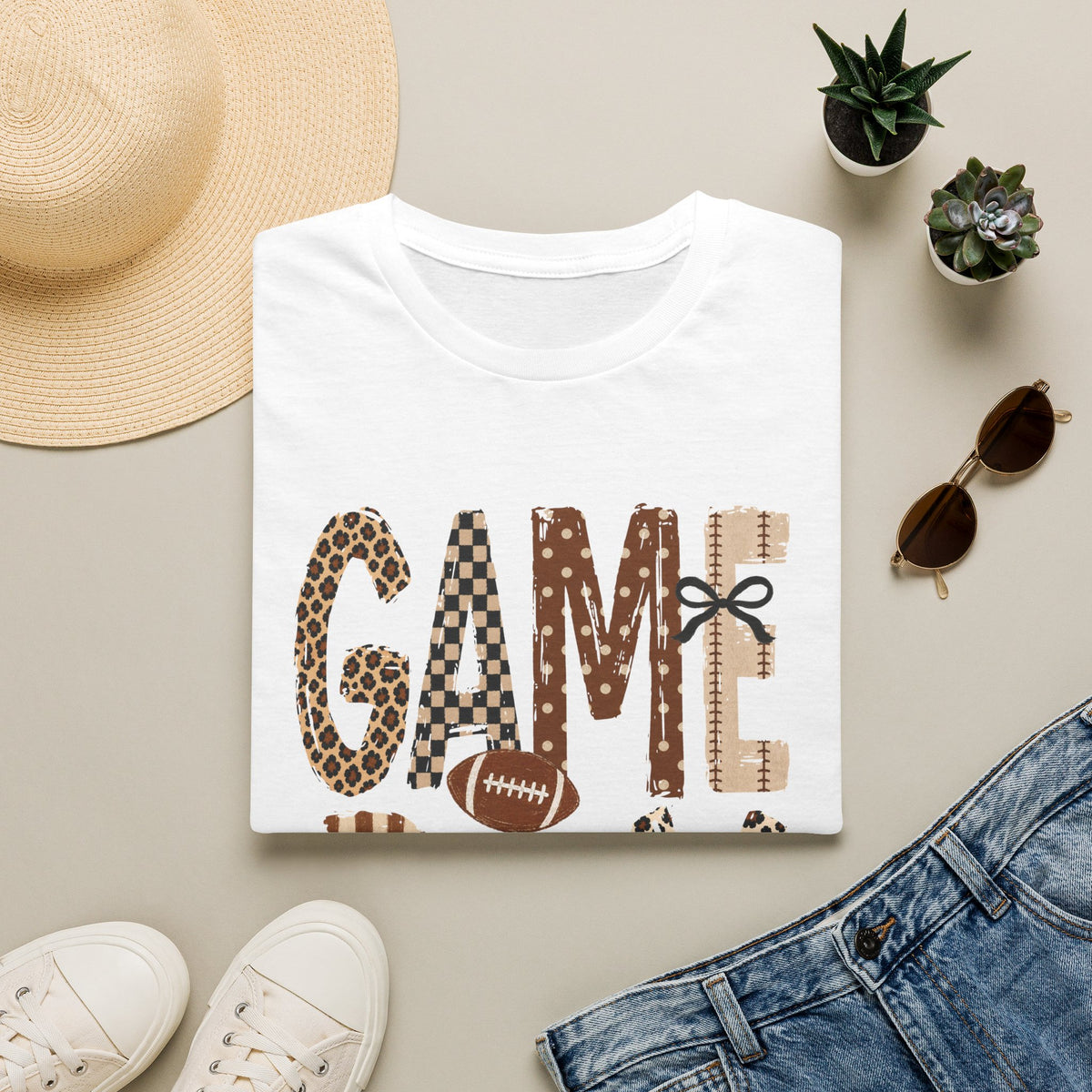 Game Day Football Tee