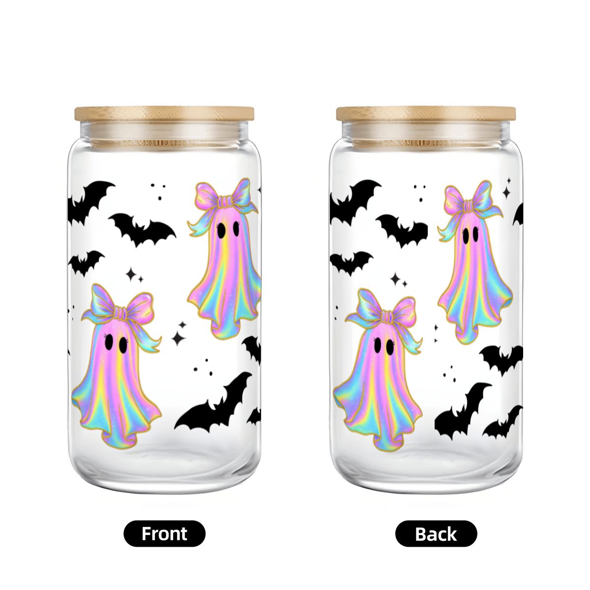 Boo-tiful Babe 16 oz Glass Cup