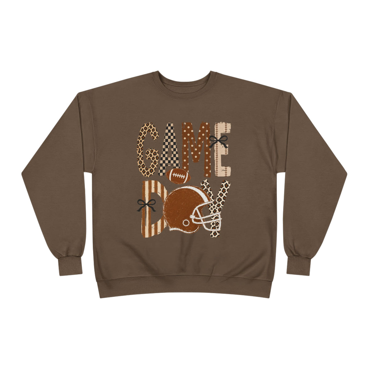 Football Game Day Crewneck Sweatshirt