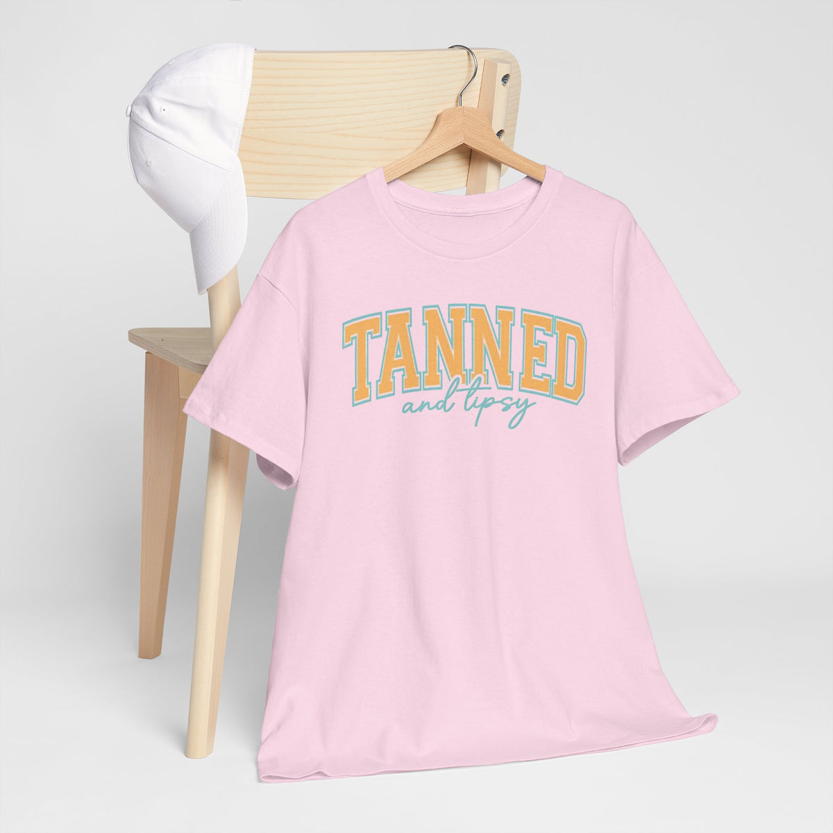 Tanned and Tipsy Retro Beach Tee
