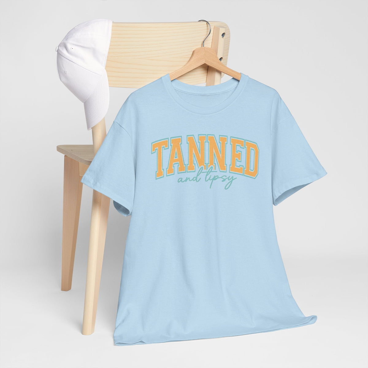 Tanned and Tipsy Retro Beach Tee
