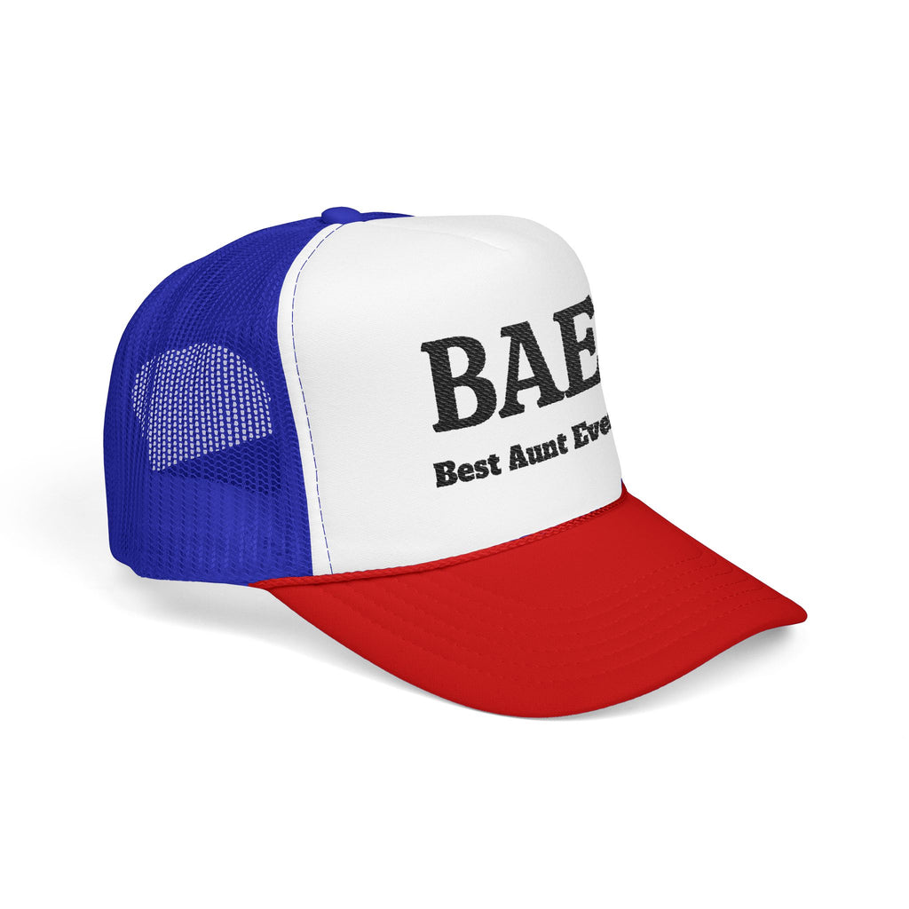 BAE – Best Aunt Ever Embroidered Trucker Hat