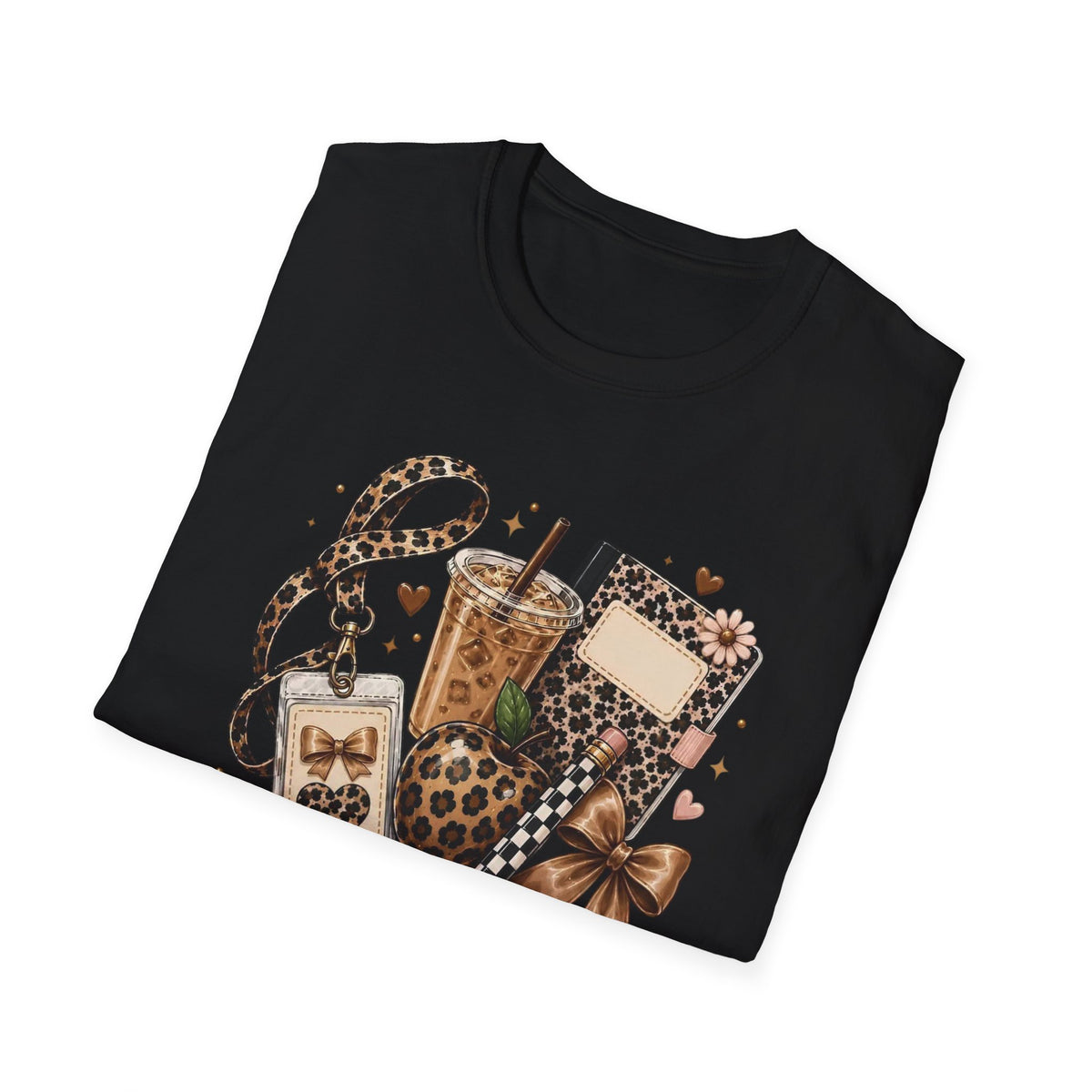 Leopard Coffee & Accessories Tee