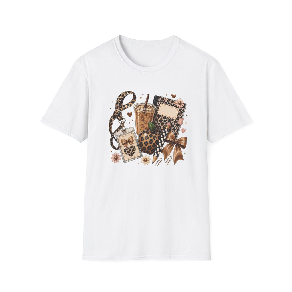 Leopard Coffee & Accessories Tee