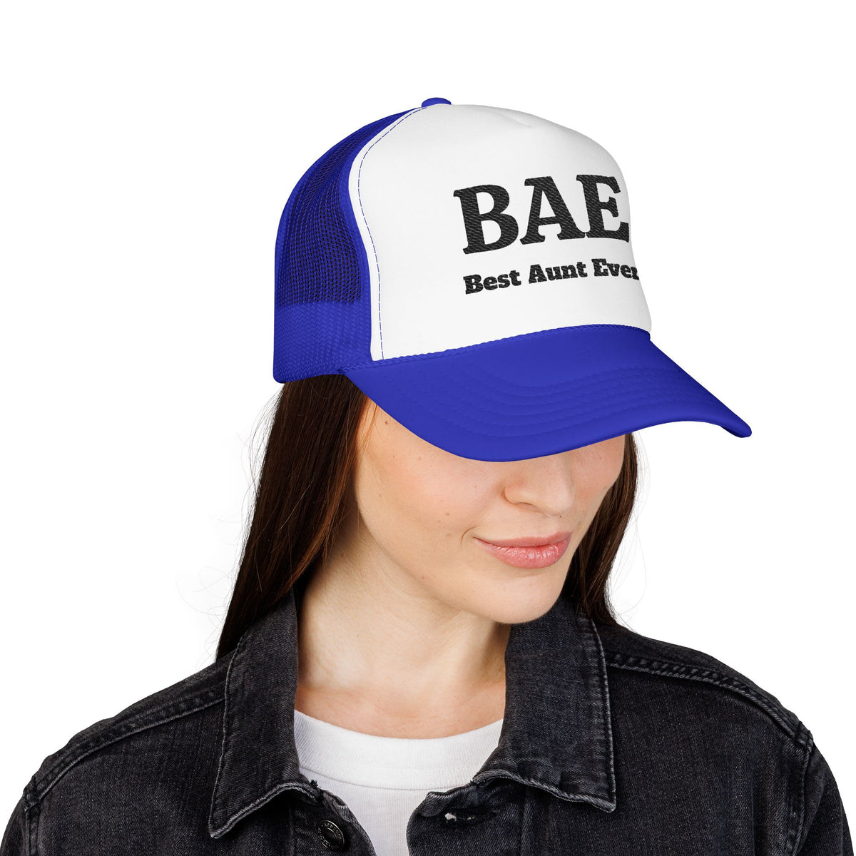 BAE – Best Aunt Ever Embroidered Trucker Hat
