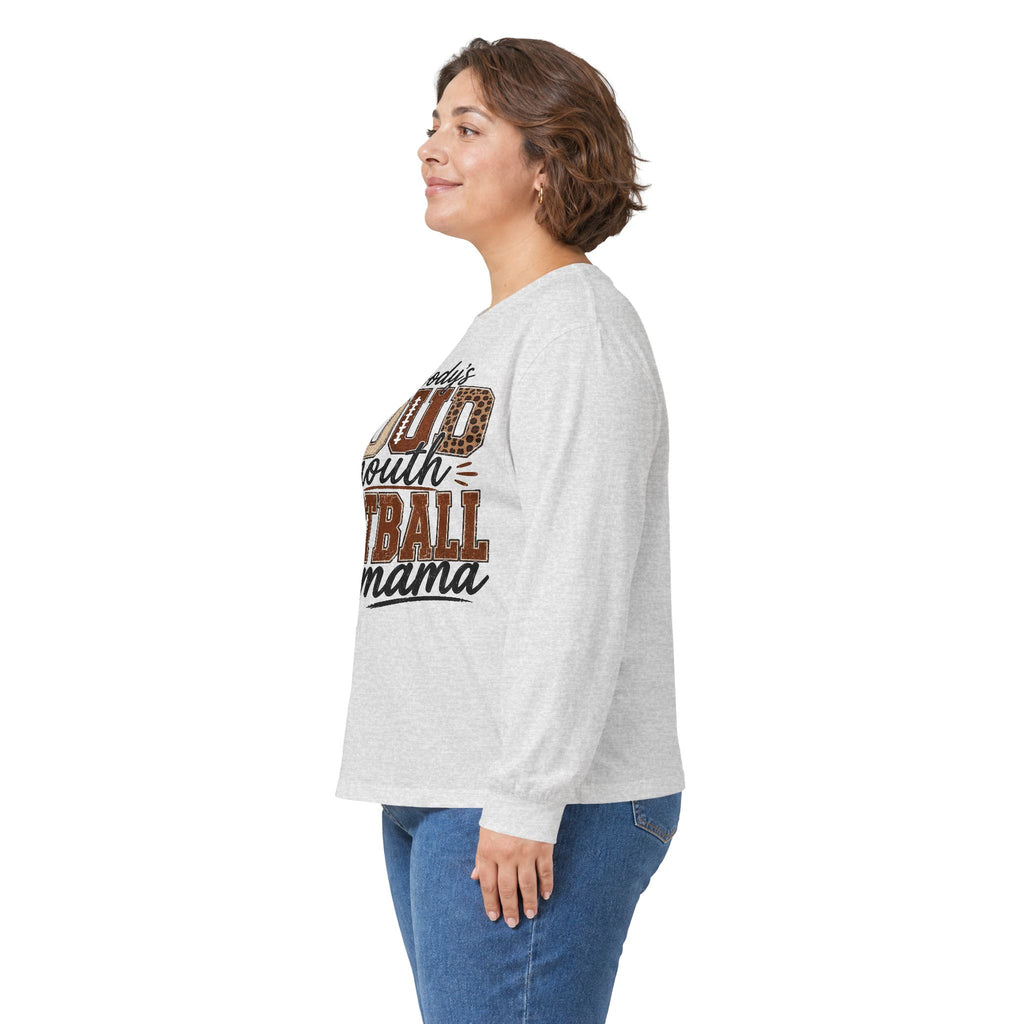 Football Mama Long Sleeve Tee