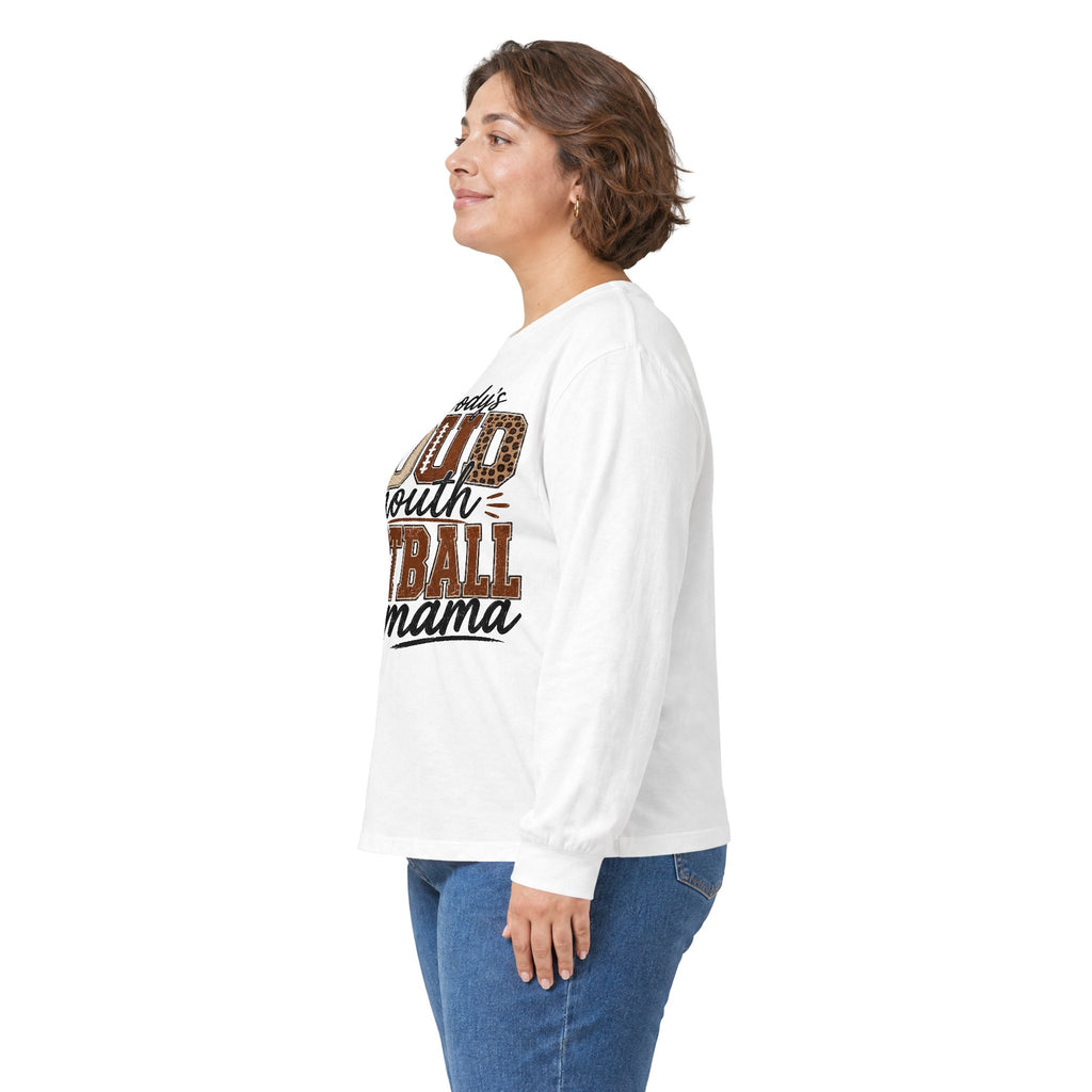 Football Mama Long Sleeve Tee