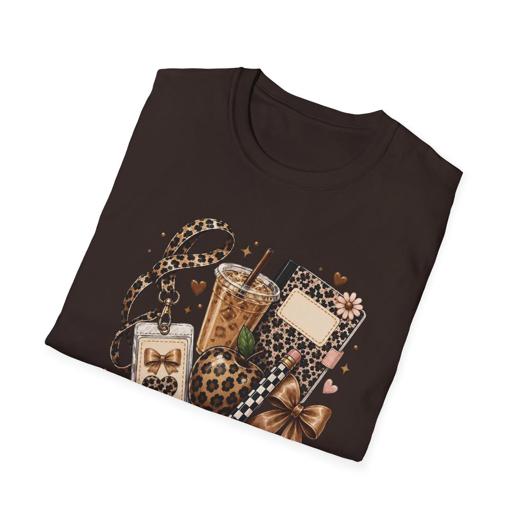 Leopard Coffee & Accessories Tee