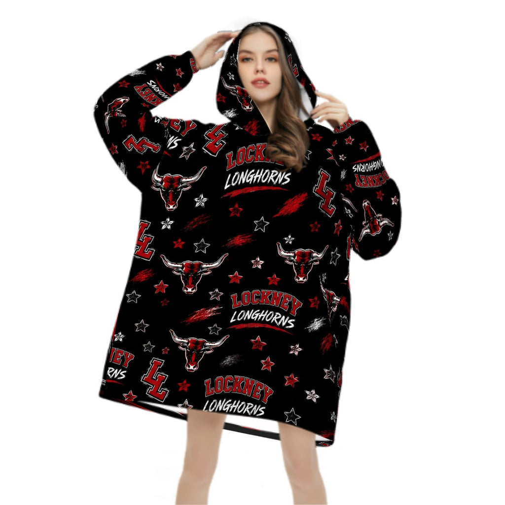 Longhorn Adult Hooded Blanket