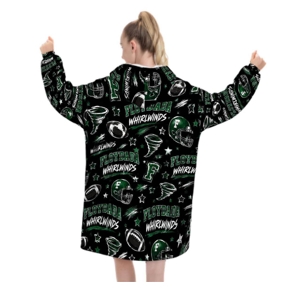 Whirlwind Hooded Blanket