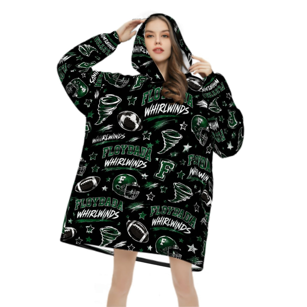 Whirlwind Hooded Blanket