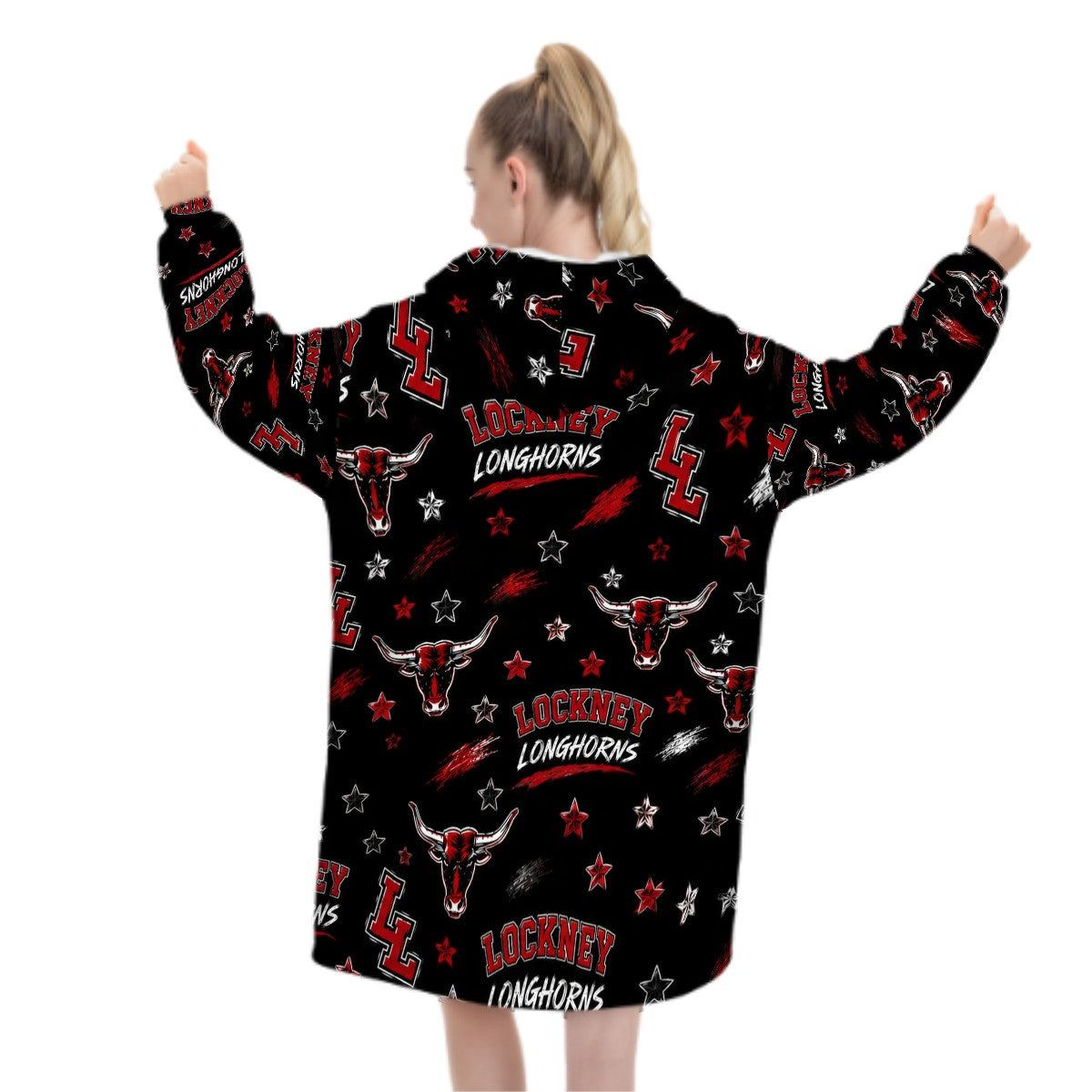 Longhorn Adult Hooded Blanket